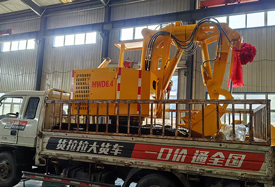 山東礦安機電自主研發(fā)生產的礦用液壓挖掘機發(fā)貨